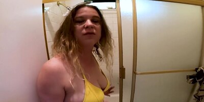 Showering with stepmommy leads to predictable results