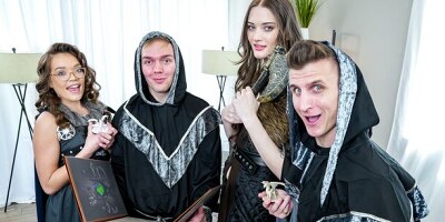 Irresistible Katie Kush and Olivia Madison's big ass sex