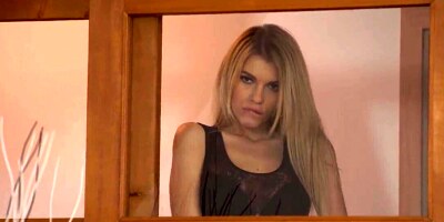 She is cheating on her husband with the hung neighbour