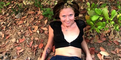 Outdoor Footjob With Jenny Young. Much Cum