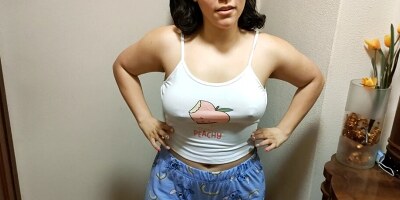 Neighbor surprises big ass Milf and helps her with her "back pain".