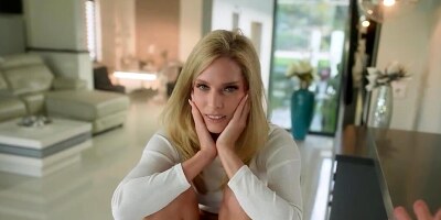 Candee Licious is anally fucked after a POV chat sesh