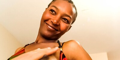 Pretty East African Begging For a Fake Job in Real Porn Casting