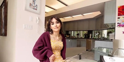 Kitty Valance - Horny MILF Drains Her New Stepson's Hard Cock