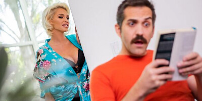 Oral scene with appealing Charli Phoenix and Donnie Rock from PurgatoryX