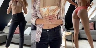 Sister took the Money to Help Me Cum