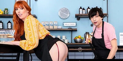 Lucky Son fucking his Busty Step-Mom