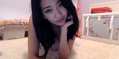 Sexy white lingerie and clit vibrator