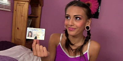 Tiny teen janice banged by pervy t. V repairman