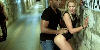 Two blondes fuck Two BBCs after party