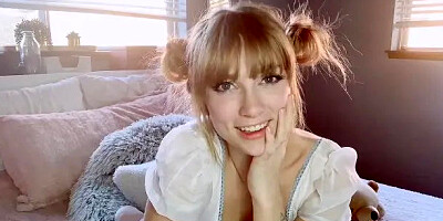 Young Stepsister doing herself