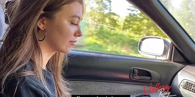 Whore sucked in the car & cheated her BF