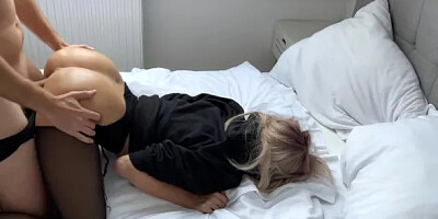 Step-Sister wants sex, so she Stuck
