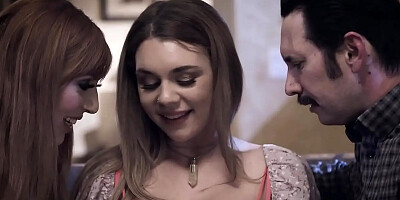 Babysitter Gabbie Carter Agrees To Threesome With Kinky Couple