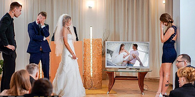 Winning Olivia Sparkle's wedding bride clip