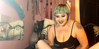 Virgin Gets His Ass Pegged By Femdom Goddess Until He Cant Take It