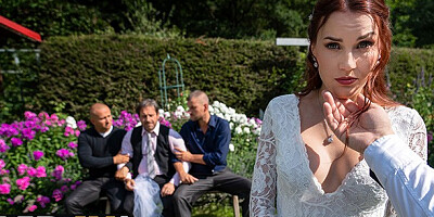 Bride sex with inviting Charlie Red from Debt4k