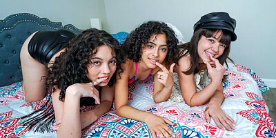 BFFs featuring Dani Diaz and Mochi Mona's medium size tits action