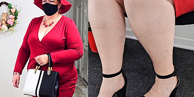 Caught stranger jerking off In Dentist Waiting area & made him shoot his cum on my panties (Role Playing)