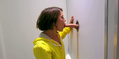 Adriana Chechik gets fucked hard through the hole in her fishnet tights