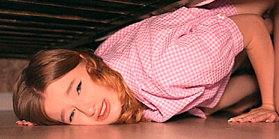 STUCK UNDER THE BED - Roughly Fucked Stepsister