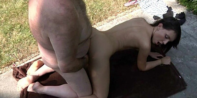 Watch desirable Nataly Von's movie