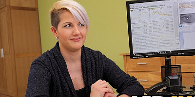 Loan4k featuring lass's blowjob scene