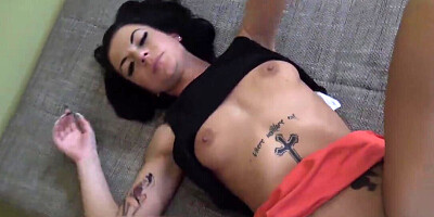 The MILF knows the secret to getting her loan approved