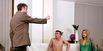 Hot latina Veronica Leal gets her ass pounded in front of bf cuckold