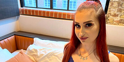 Wild Gigi Rouge at natural tits sex