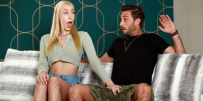 Blondie babe Kay Lovely gets pleasure in the doggy style