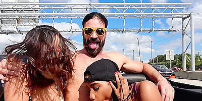 Lascivious Tarts Breathtaking Threesome Sex Video