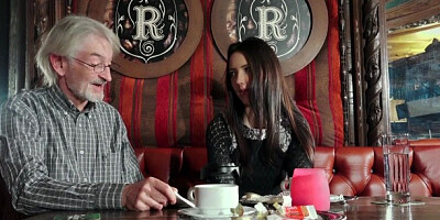 Well-formed Patricia and Hope Howell at doggystyle sex