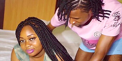 African Bbw Fucks Him So Good