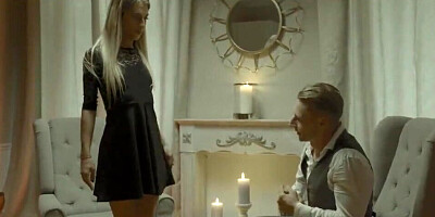 Amazing cinematography as a huge dick is banging her ass