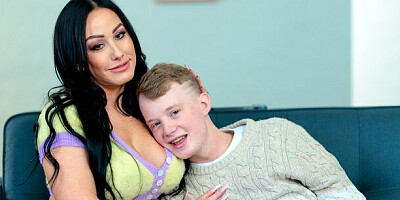 Jennifer White's brunette sex by Moms Teach Sex