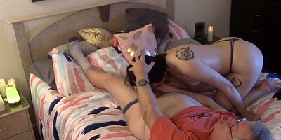 Comely Gerald's amateur blow job scene