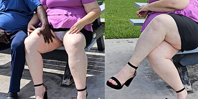 I met a stranger at the park on my lunch break and let him eat my pussy In vacant house