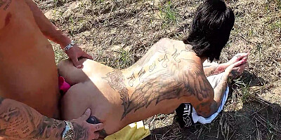 Echter Outdoor Amateur Dreier Deutsch - Reifes Paar Verfuhrt Studentin Zum Sex 23 Min
