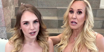 Legendary MILF Brandi Love gets licked by Natalie Knight