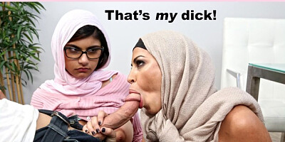 Precious Mia Khalifa and Julianna Vega's step-mom scene