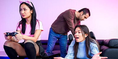 Freeuse Fantasy featuring Avery Black and Scarlett Alexis's cowgirl video