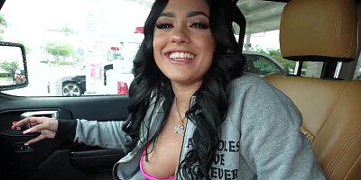 Serena Santos picks up a BBC and takes him home for a bang