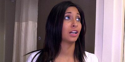 Pervy boss requests that the naughty Latina maid Jade Jantzen pleases him