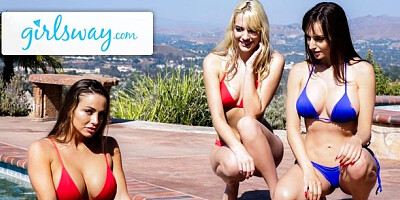 Mystery Abigail Mac and Kenna James at pussy licking smut