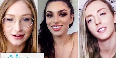 Squeaky Karla Kush and Darcie Dolce's cards trailer