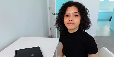 Sweet chick Dani Diaz sucks a cock and gets licked