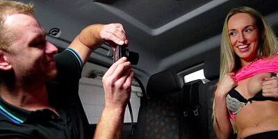 Tempting Jenny's blonde action