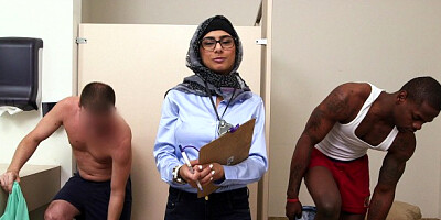 Experiment xxx with unattainable Tony Rubino and Mia Khalifa from Mia Khalifa