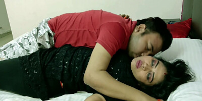 Innocent Wife Repaying Husband Loan! Desi Reality Sex